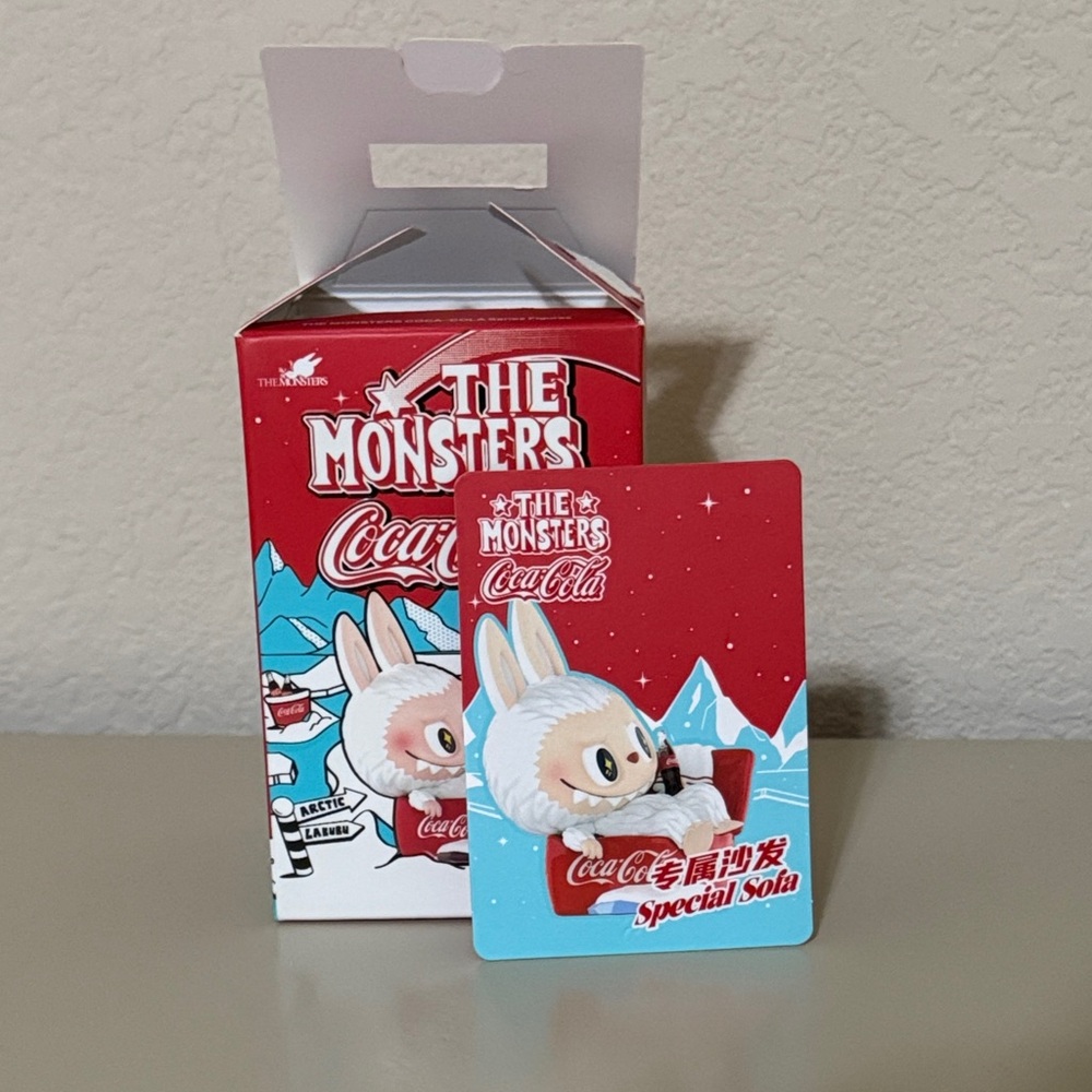 DISCONTINUED Coca-Cola LABUBU - Confirmed “Special Sofa”